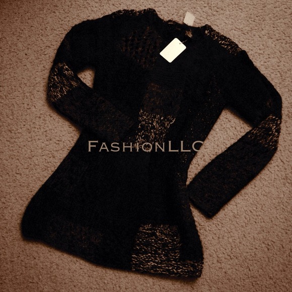 New Stunning Abstract Crochet LongSleeves