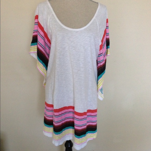 🔴SOLD🔴 Roxy White Dress / Coverup - Size Large