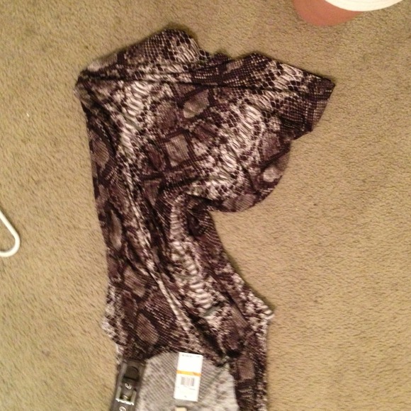 Michael kors snake print mini dress - Picture 3 of 4