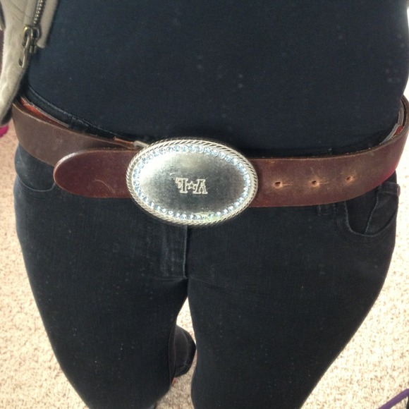 Abercrombie and Fitch Brown Leather Belt