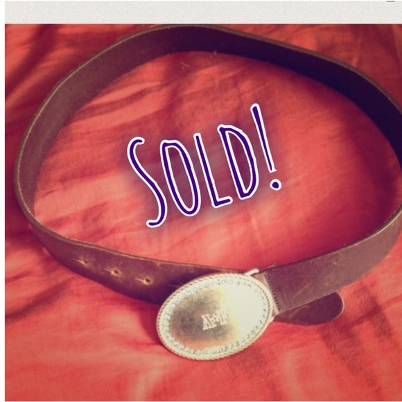 Abercrombie and Fitch Brown Leather Belt