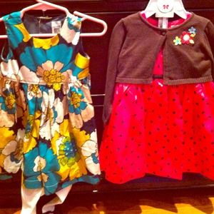 Bundle of baby girls dresses