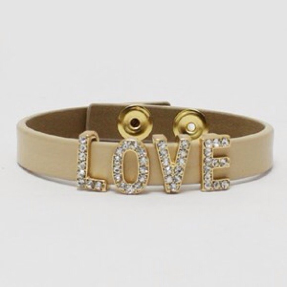 Leather LOVE bracelet 17.00 - Picture 1 of 1
