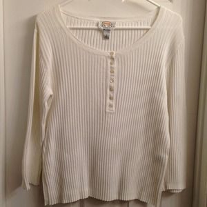Spring cream colored sweater