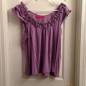 Cute ruffled tank
