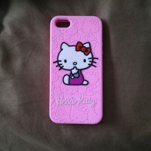 Brand New Hello Kitty pink iPhone 5 case