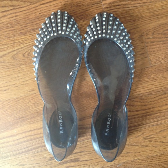 Bamboo Crystal Jelly Flats