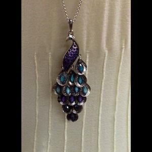 Peacock Glam Necklace