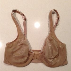 Nude shimmery DKNY bra