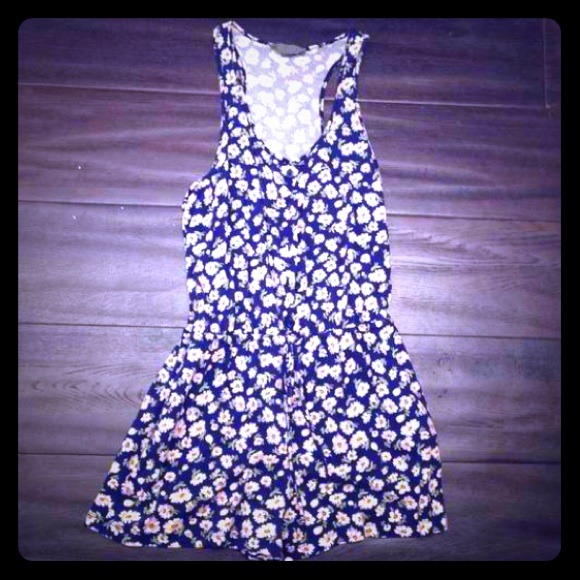 Blue romper