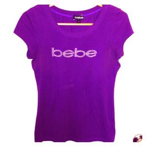 Sold!Bebe Purple T-shirt