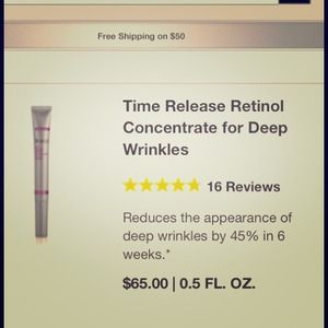 Murad time release retinol concentrate .5 fl. oz.