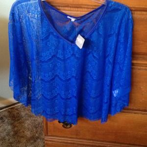 Never worn blue shirt