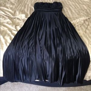 Black pedestal dress