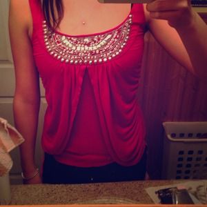 Jeweled Tank top