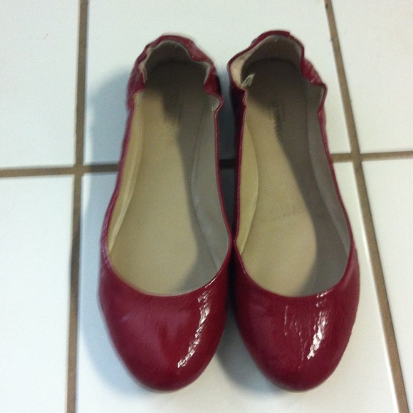 Red Ballet Flats