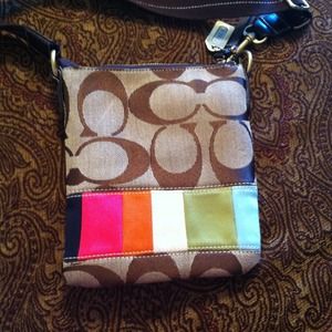 Cross body coach purse