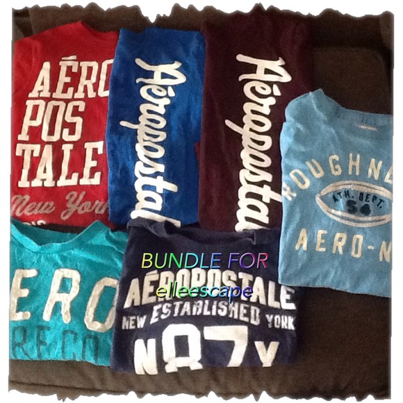 Aeropostale T-shirts.  BUNDLE FOR elleescape