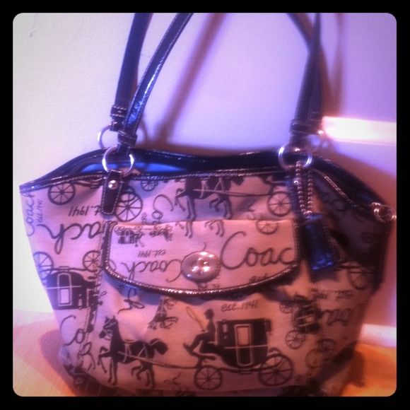 Genuine Coach tote