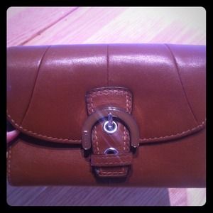 Genuine leather Coach wallet