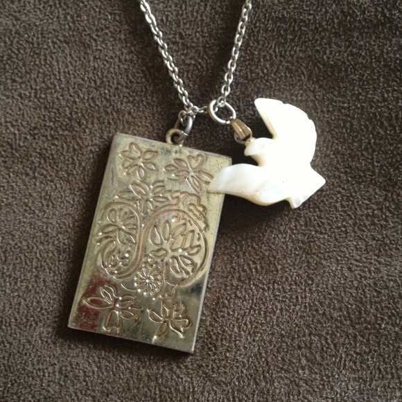 Double charm necklace