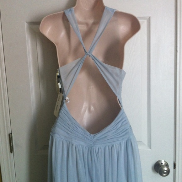 Calvin Klein formal gown - pale blue NWT size 6 - Picture 3 of 4