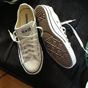 Converse leather sneakers