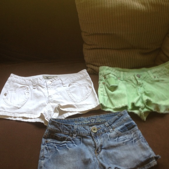 3 pair shorts