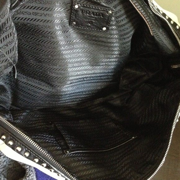 Prada Studded leather Satchel - Picture 3 of 3