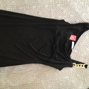 Calvin Klein long black dress