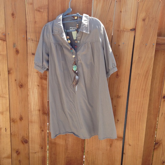 DaNang dress size L and peach dress BUNDLE