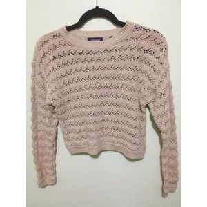 💘BUNDLED💘 Vintage Cream Cropped Sweater