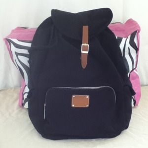 Victoria secret black backpack