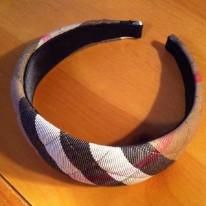Reserved for VocalVixen ~Burberry Headband