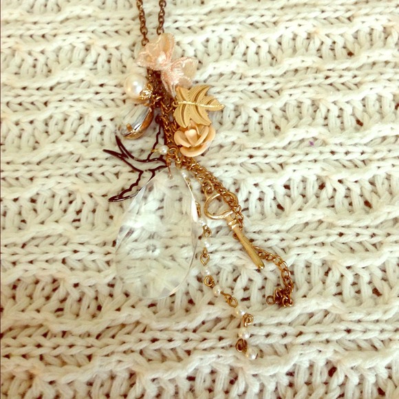 **sold** Gold Multi-Charm Necklace