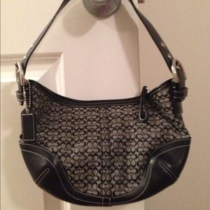 Coach Small Signature Hobo Bag