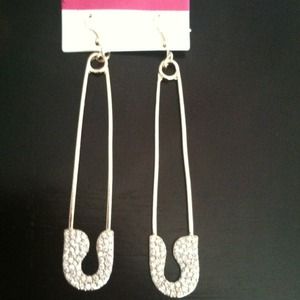 Safety Pin Earrings