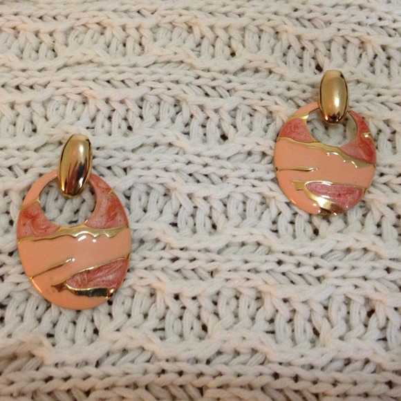 **sold** Multi Toned Vintage Earrings