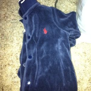 Ralph Lauren velour sleeper