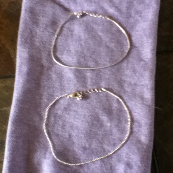 SOLD!! Two brand new anklets!