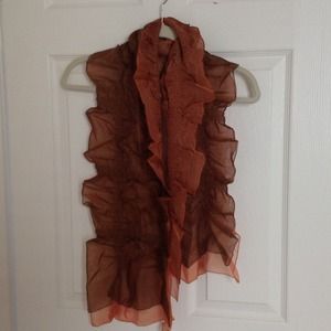 Two tone scarf