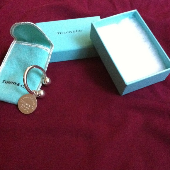 authentic tiffany key chain