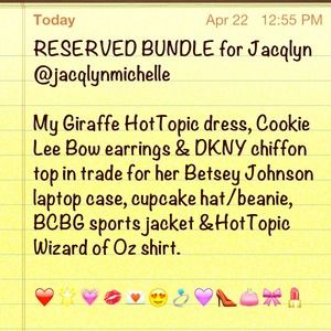 ❤RESERVED BUNDLE! For Jacqlyn aka @jacqlynmichelle
