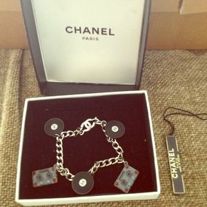 Chanel rock and roll charm bracelet