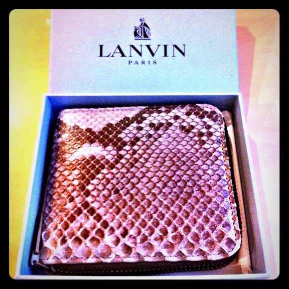 Lanvin Python Wallet - Picture 1 of 2