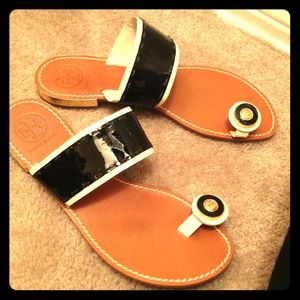 Tory Burch color block sandals size 7.5