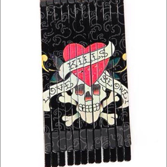 Ed Hardy Bobby Pins