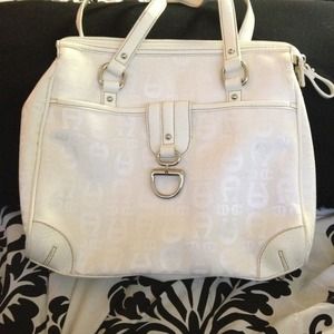 Etienne Aigner  white handbag