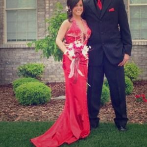 Beautiful red formal/prom dress