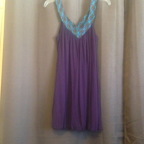 Purple dress